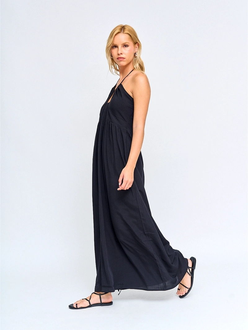 VESTIDO MUJER BARBADOS LARGO HALTER - 2