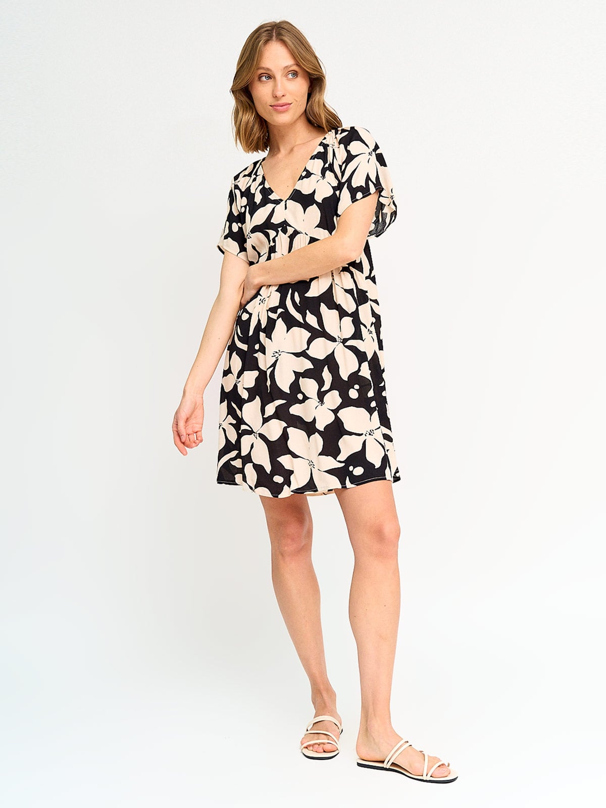 VESTIDO MUJER MARQUIS MANGA CORTA - 4