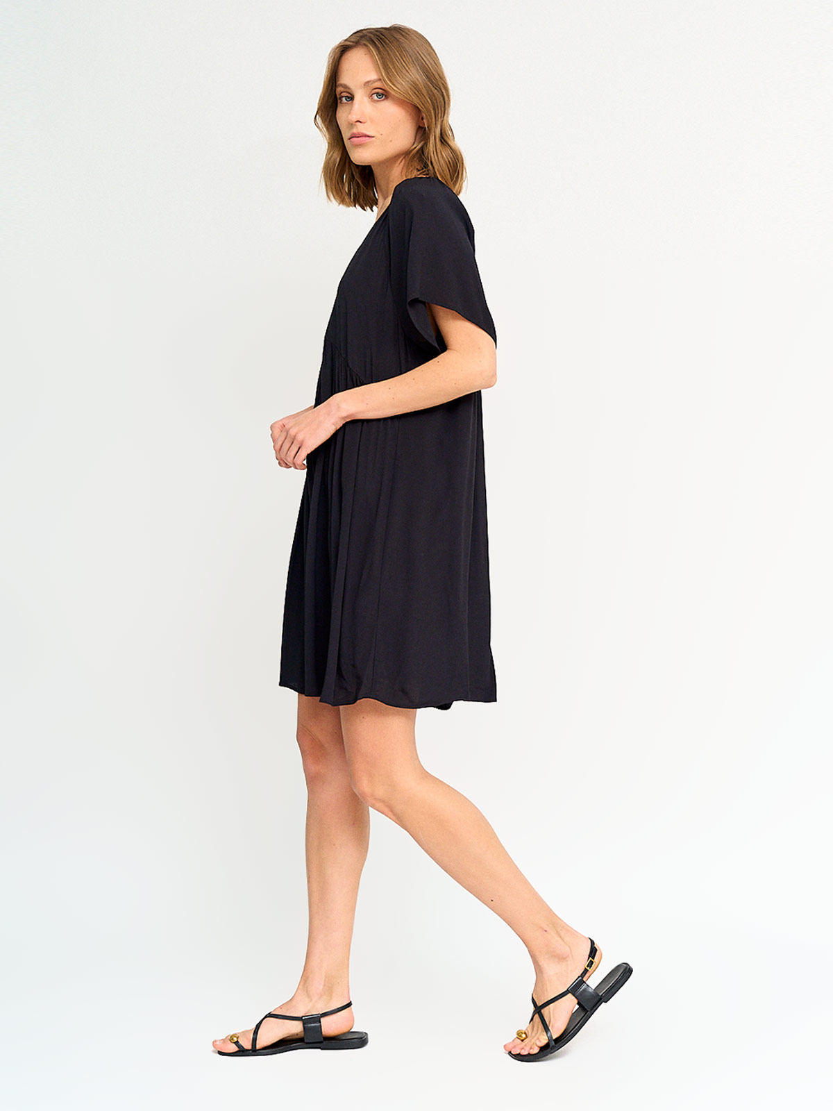 VESTIDO MUJER MARQUIS MANGA CORTA - 4