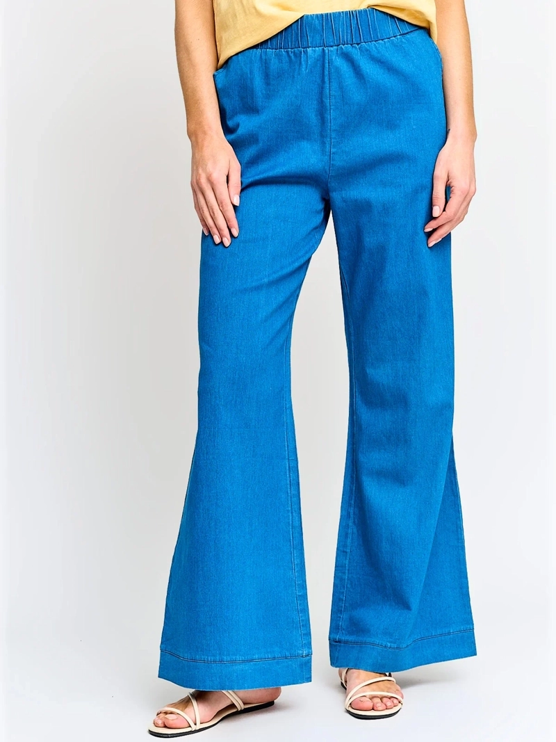 JEANS MUJER AZIZ ALGODÓN ANCHO - 2