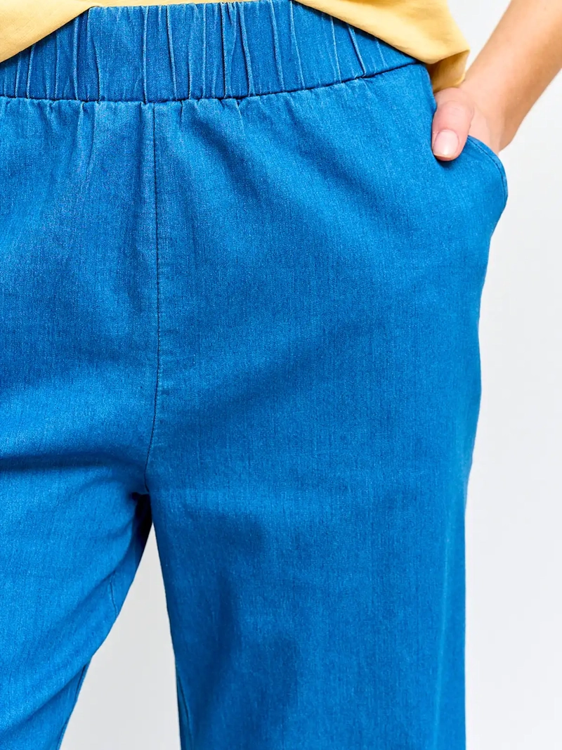 JEANS MUJER AZIZ ALGODÓN ANCHO - 4