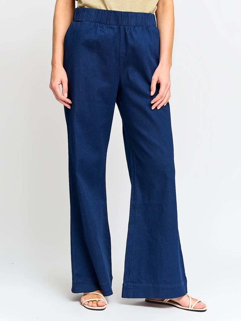 JEANS MUJER AZIZ ALGODÓN ANCHO - 2