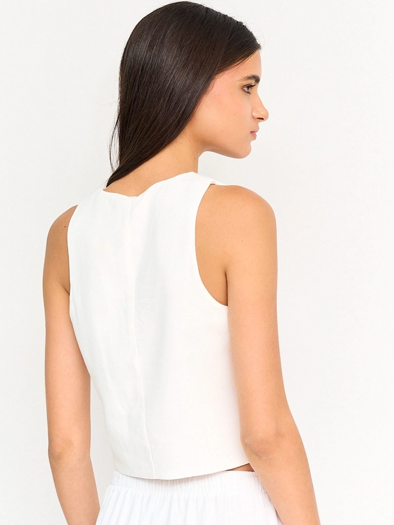 GILET MUJER INDEX LINO - 2