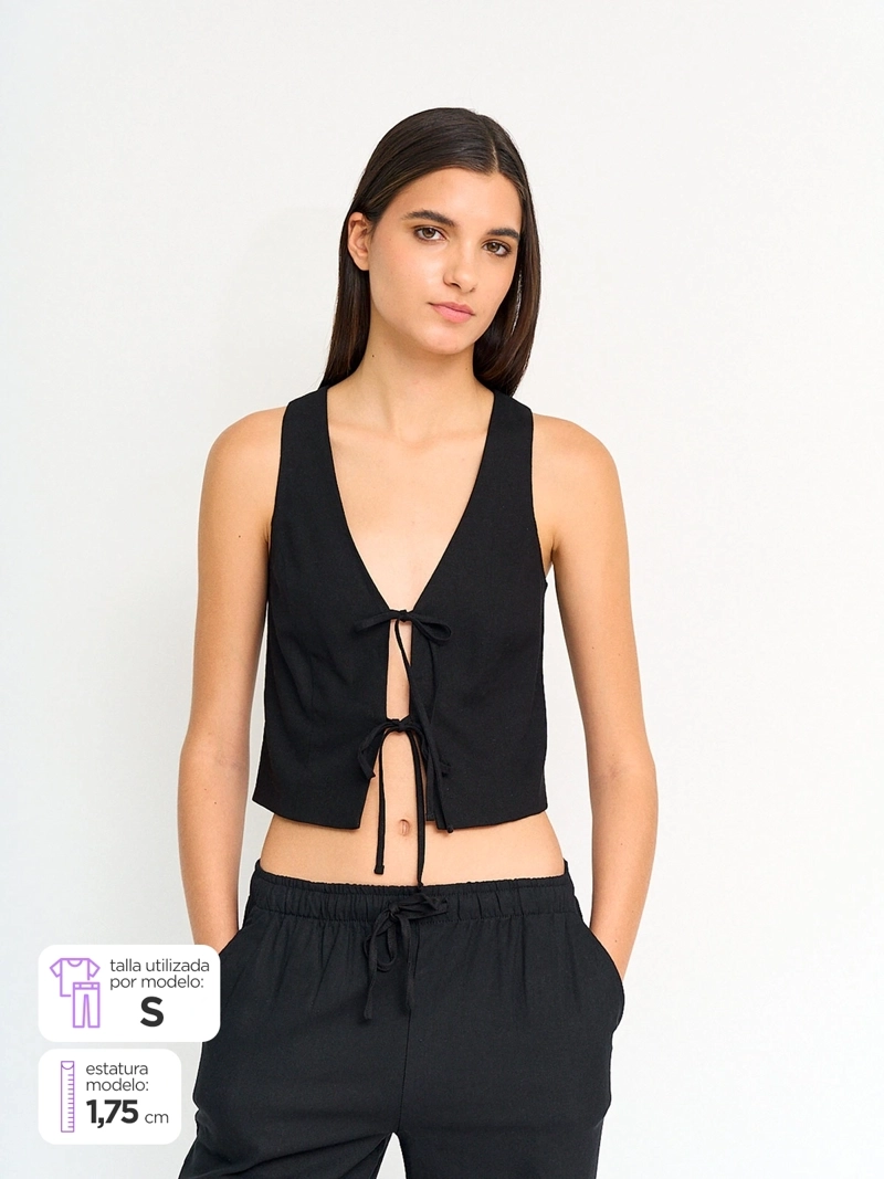 GILET MUJER INDEX LINO - 1