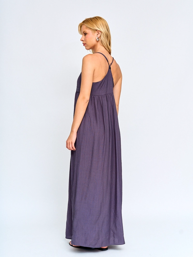 VESTIDO MUJER BARBADOS LARGO FLUIDO - 3