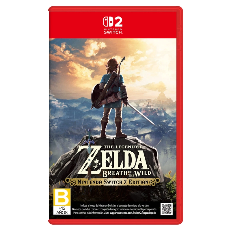 JUEGO SWITCH 2 ZELDA: BREATH OF THE WILD