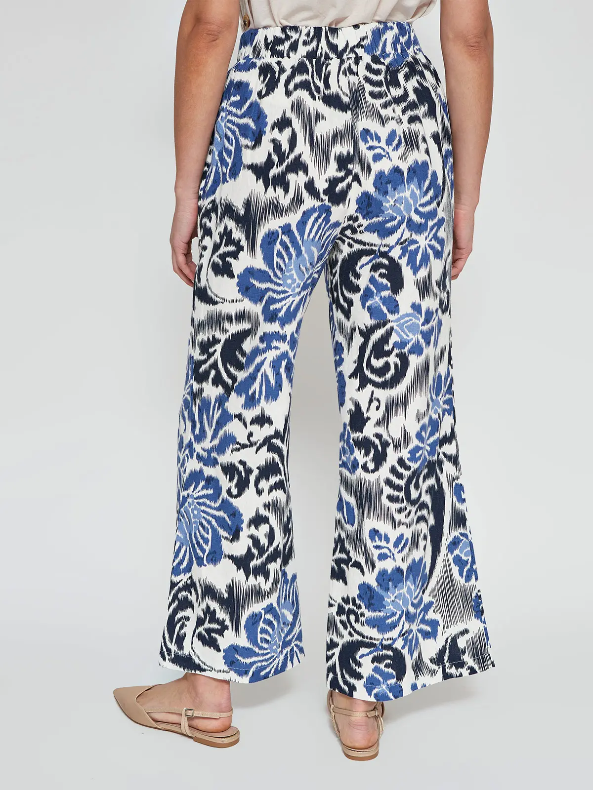 PANTALÓN MUJER REGATTA PALAZZO LINO  - 2