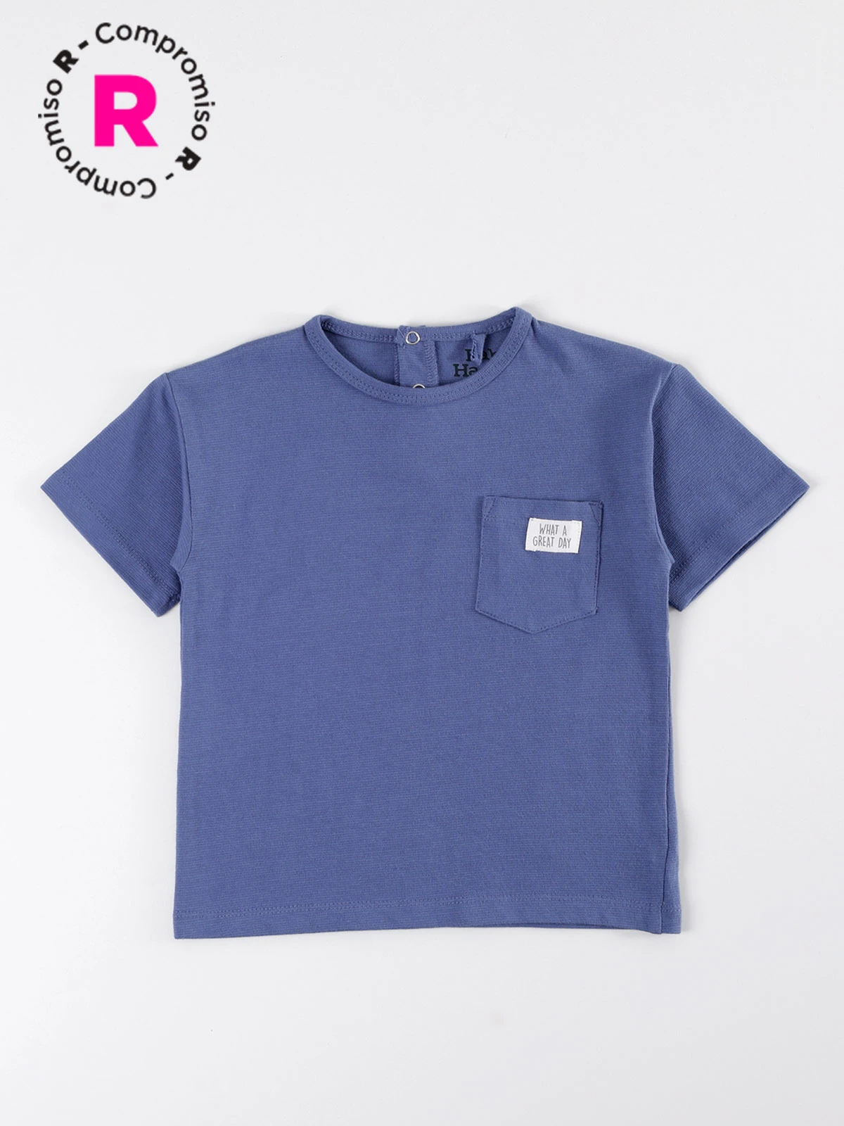 POLERA MANGA CORTA NIÑO BABY HARVEST - 1