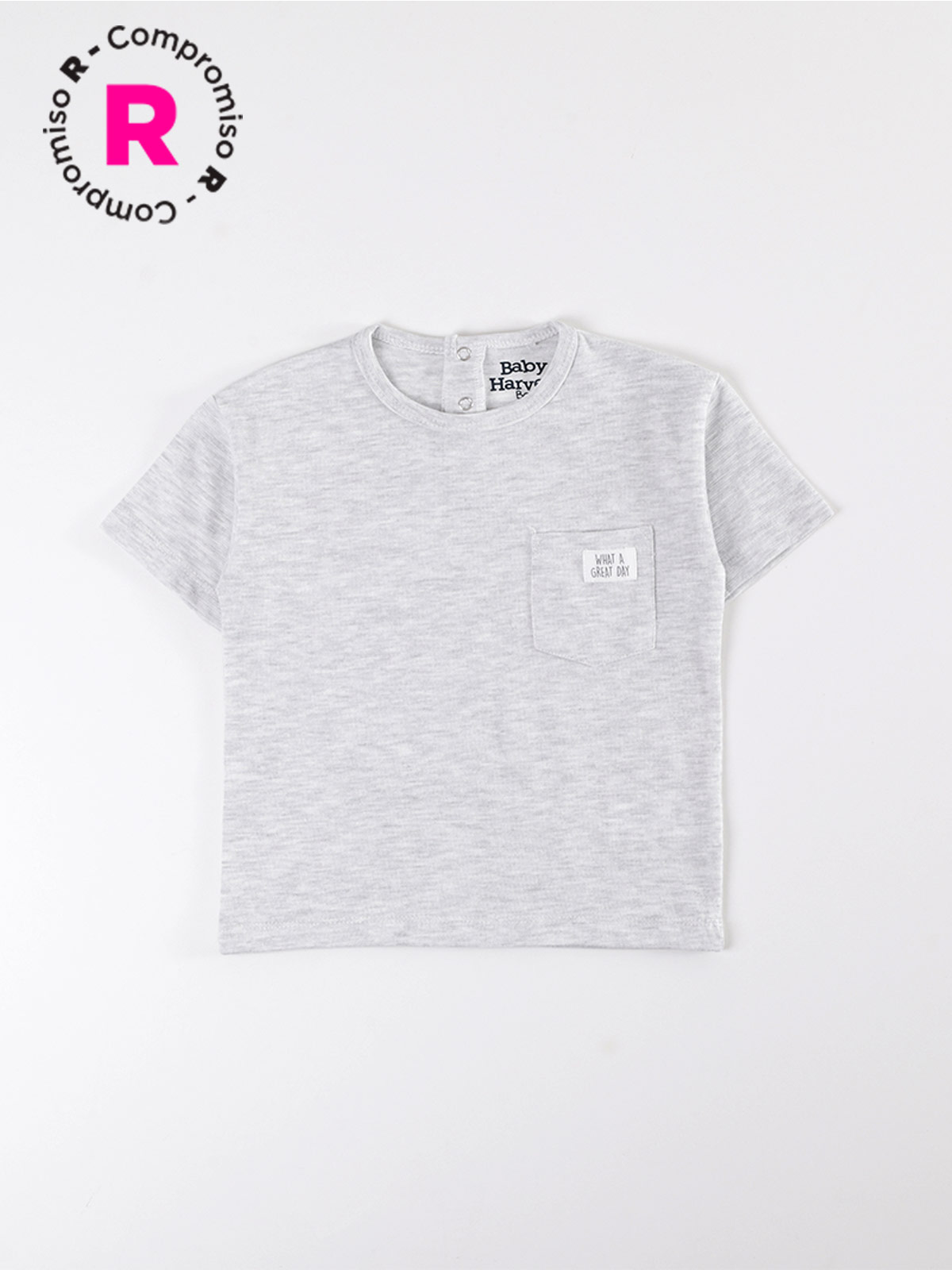 POLERA MANGA CORTA NIÑO BABY HARVEST - 1