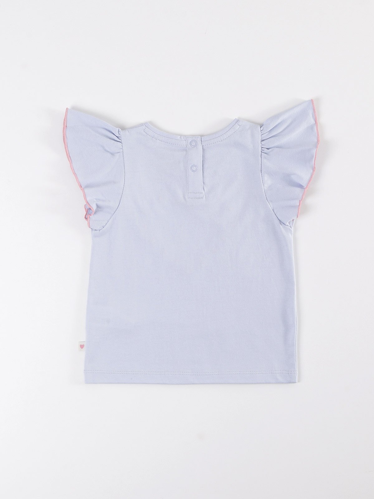 POLERA MANGA CORTA NIÑA BABY HARVEST PÉTALOS - 2