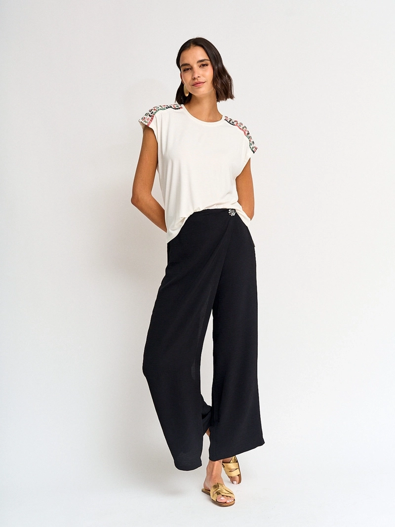 POLERA MUJER TATIENNE MANGA CORTA - 4