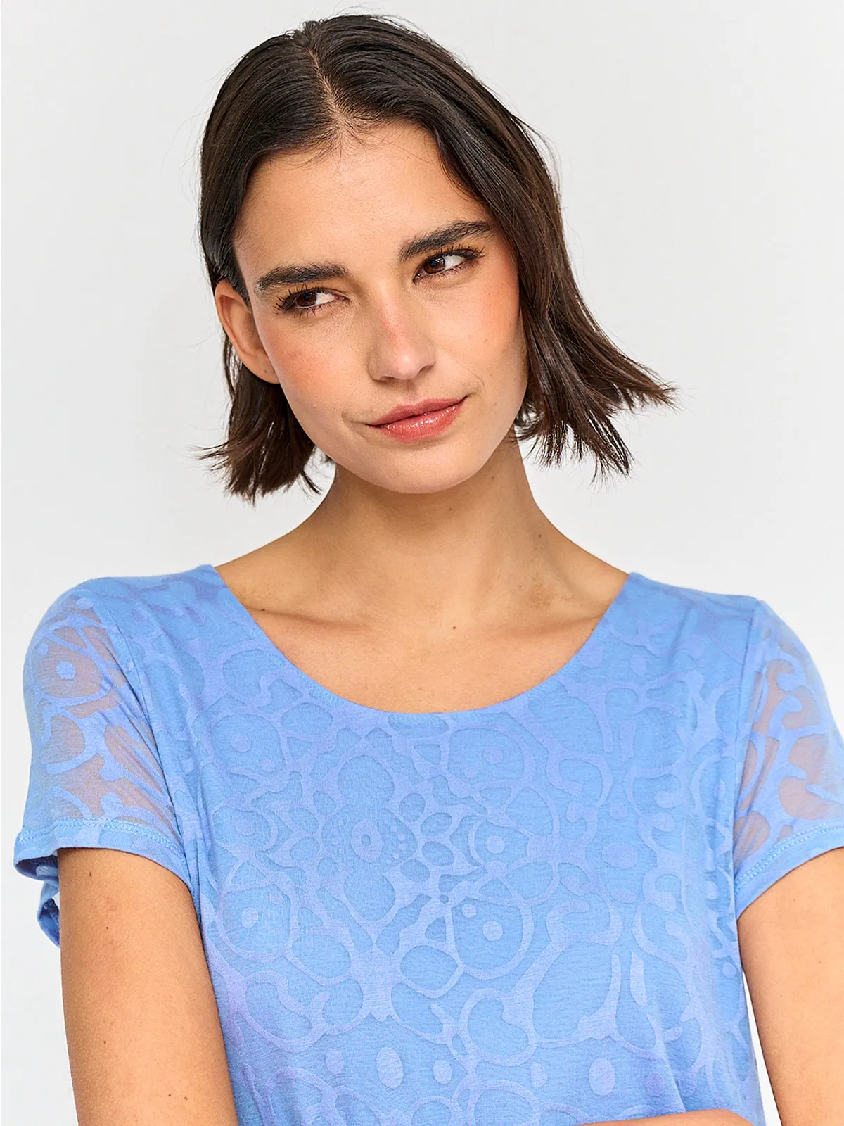 POLERA MUJER REGATTA CUELLO REDONDO MANGA CORTA - 3