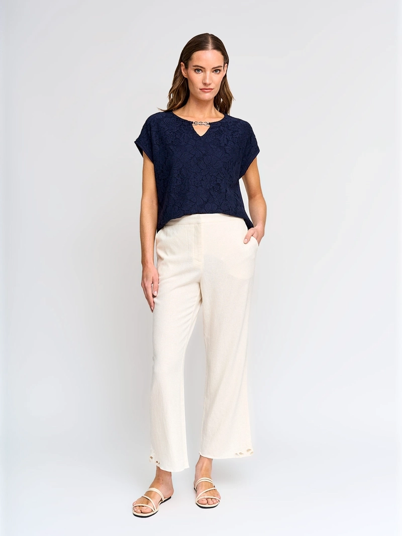 POLERA MUJER CACHAREL MANGA CORTA - 4