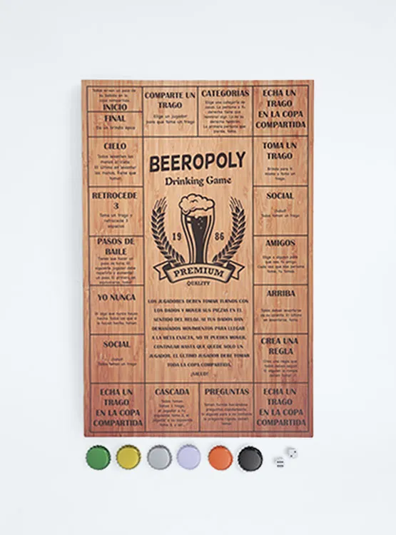 MESA DE JUEGO CLASSIC STUDIO BEEROPOLY - 1