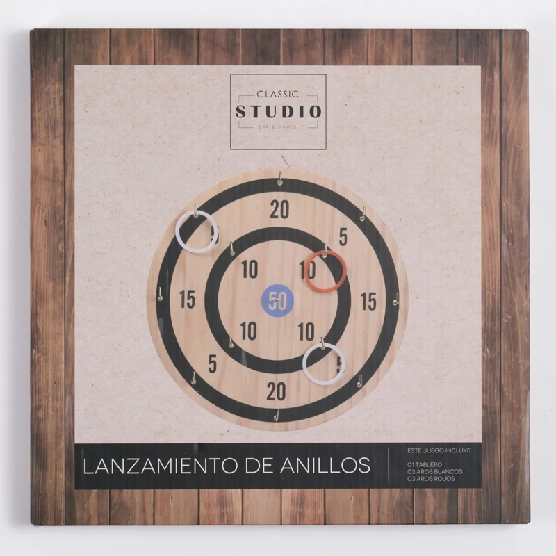 JUEGO DE PARED CLASSIC STUDIO LANZAMIENTO DE ANILLOS - 1