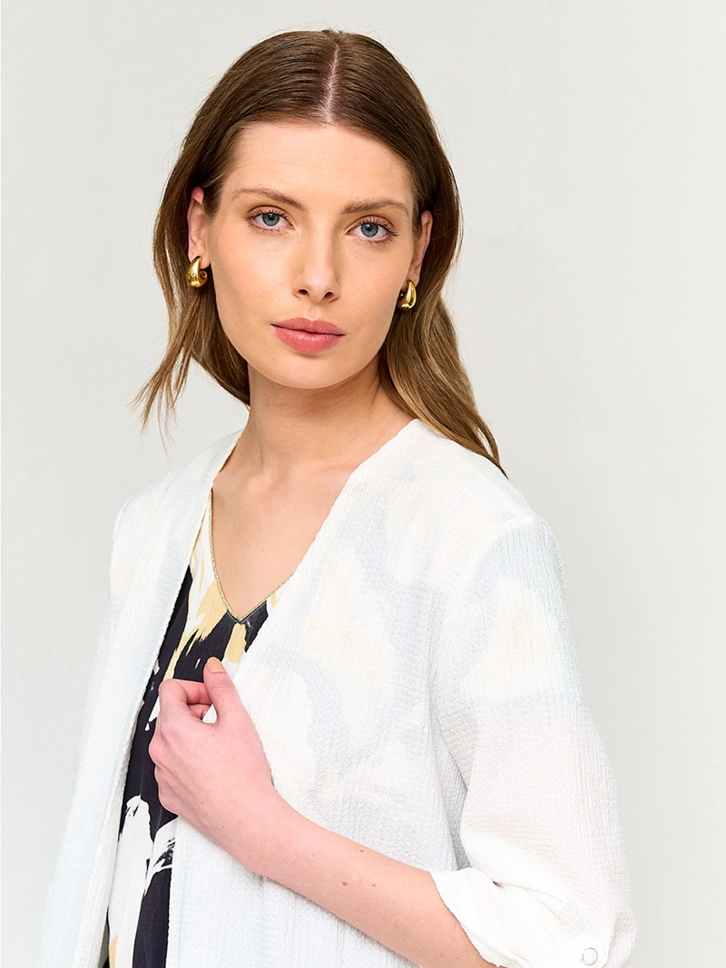 CARDIGAN MUJER CACHAREL TEXTURADO - 3