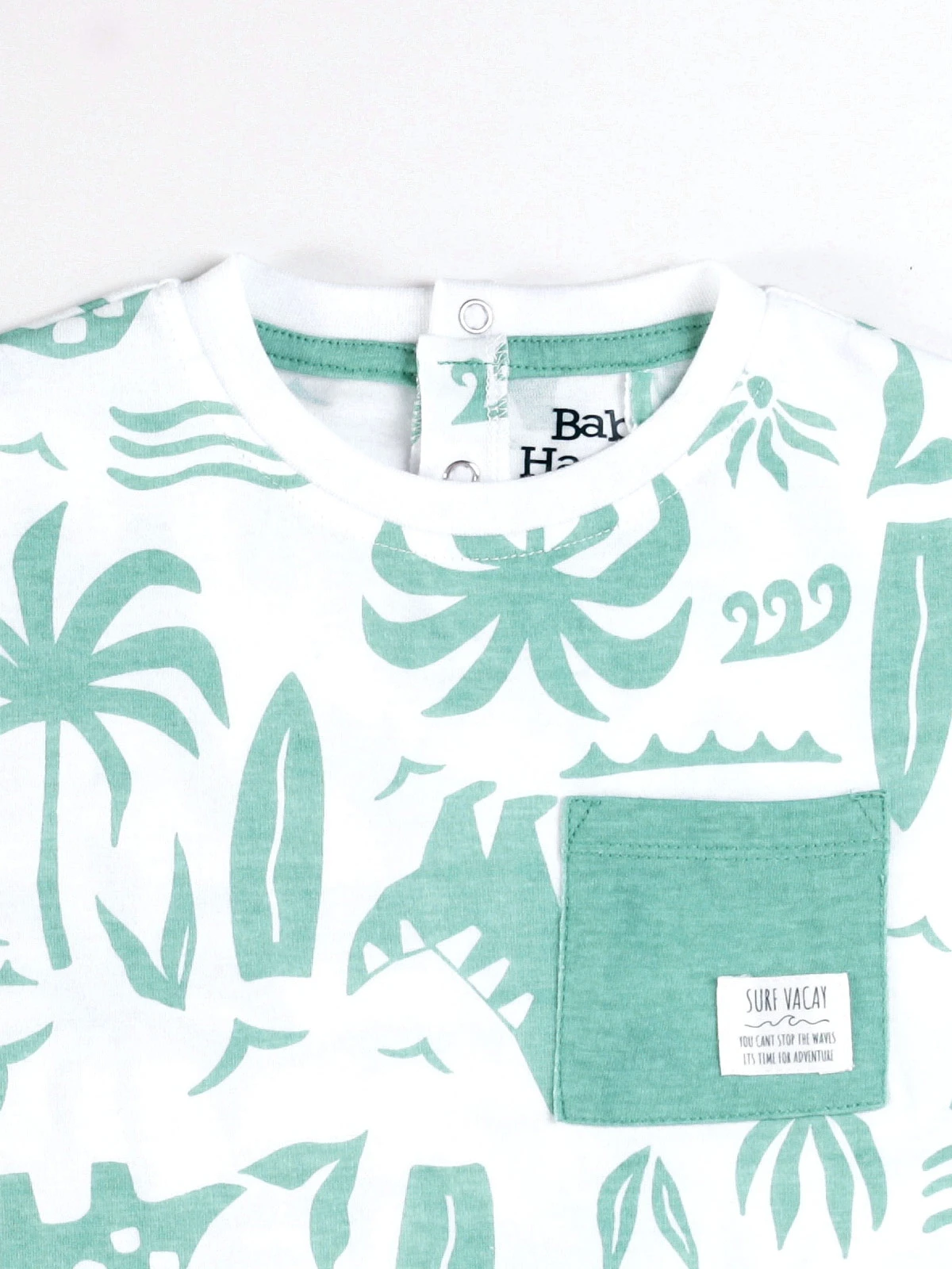 POLERA MANGA CORTA NIÑO BABY HARVEST ESTAMPADA - 3