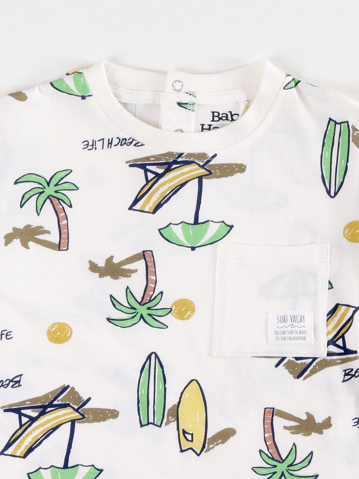 POLERA MANGA CORTA NIÑO BABY HARVEST ESTAMPADA - 3
