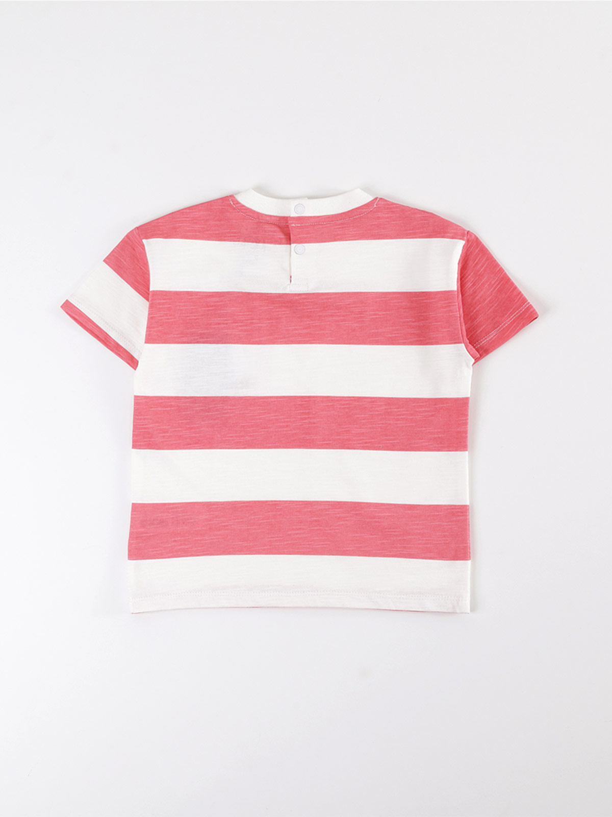 POLERA NIÑO BABY HARVEST RAYAS GRUESA CON BOLSILLO - 2