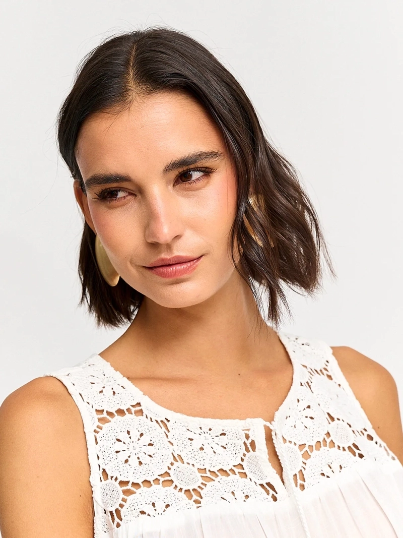 BLUSA MUJER TATIENNE SIN MANGAS - 3