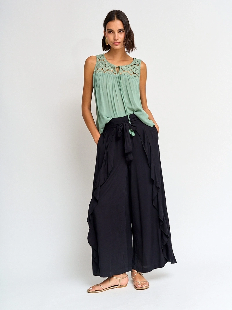 BLUSA MUJER TATIENNE SIN MANGAS - 4