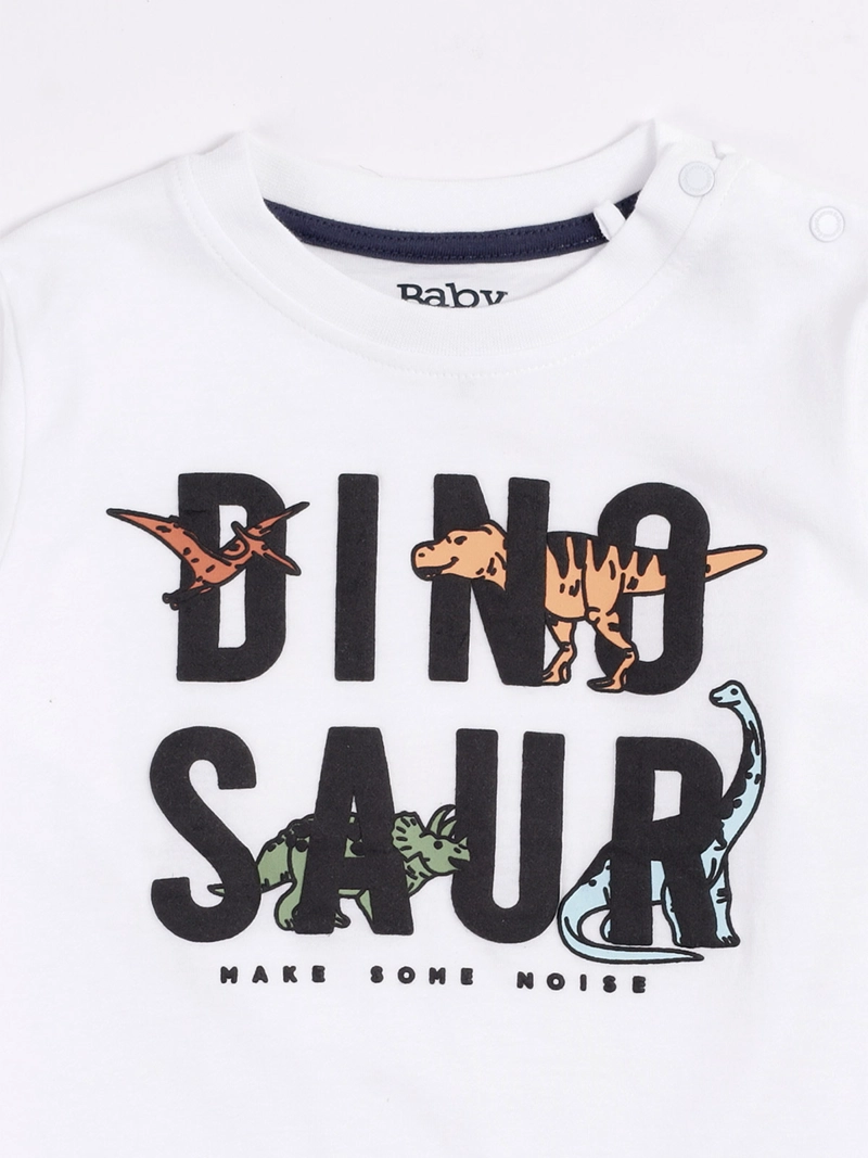 POLERA MANGA CORTA NIÑO BABY HARVEST DINO - 3