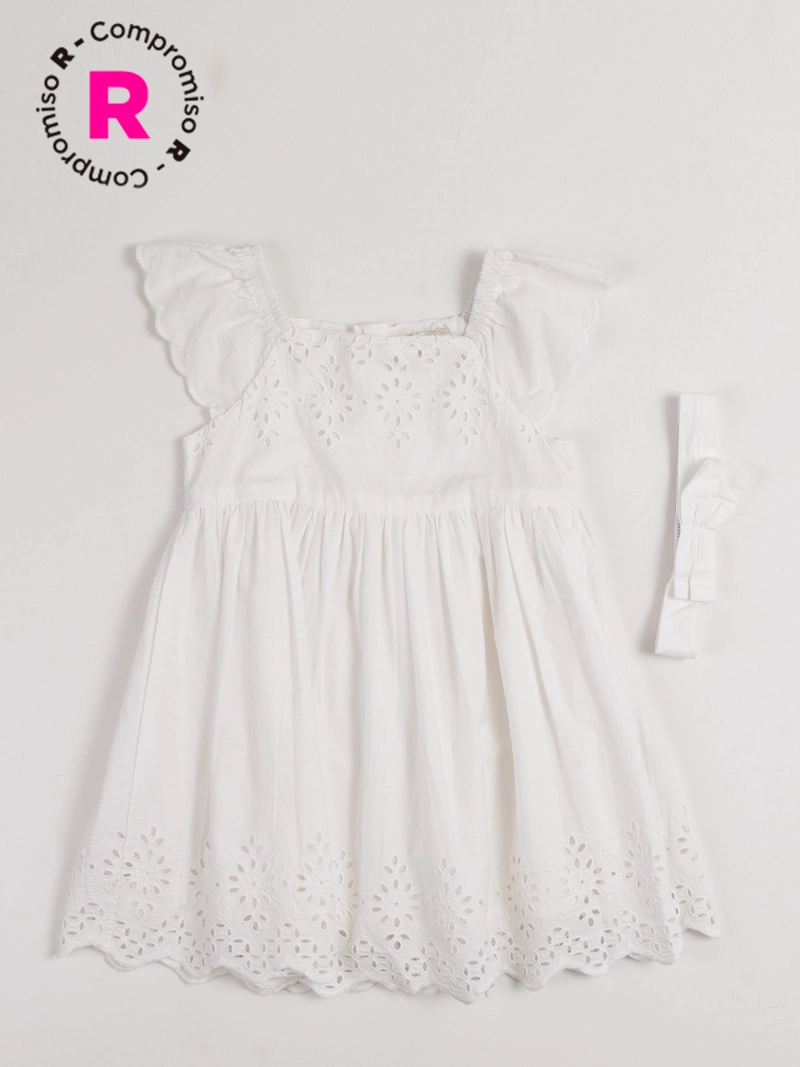 VESTIDO NIÑA BABY HARVEST CORAL2 - 1