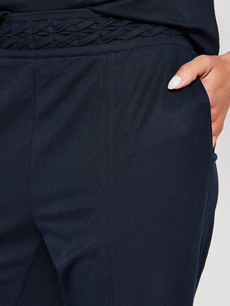 PANTALÓN MUJER CACHAREL CINTURA ELASTICADA - 4