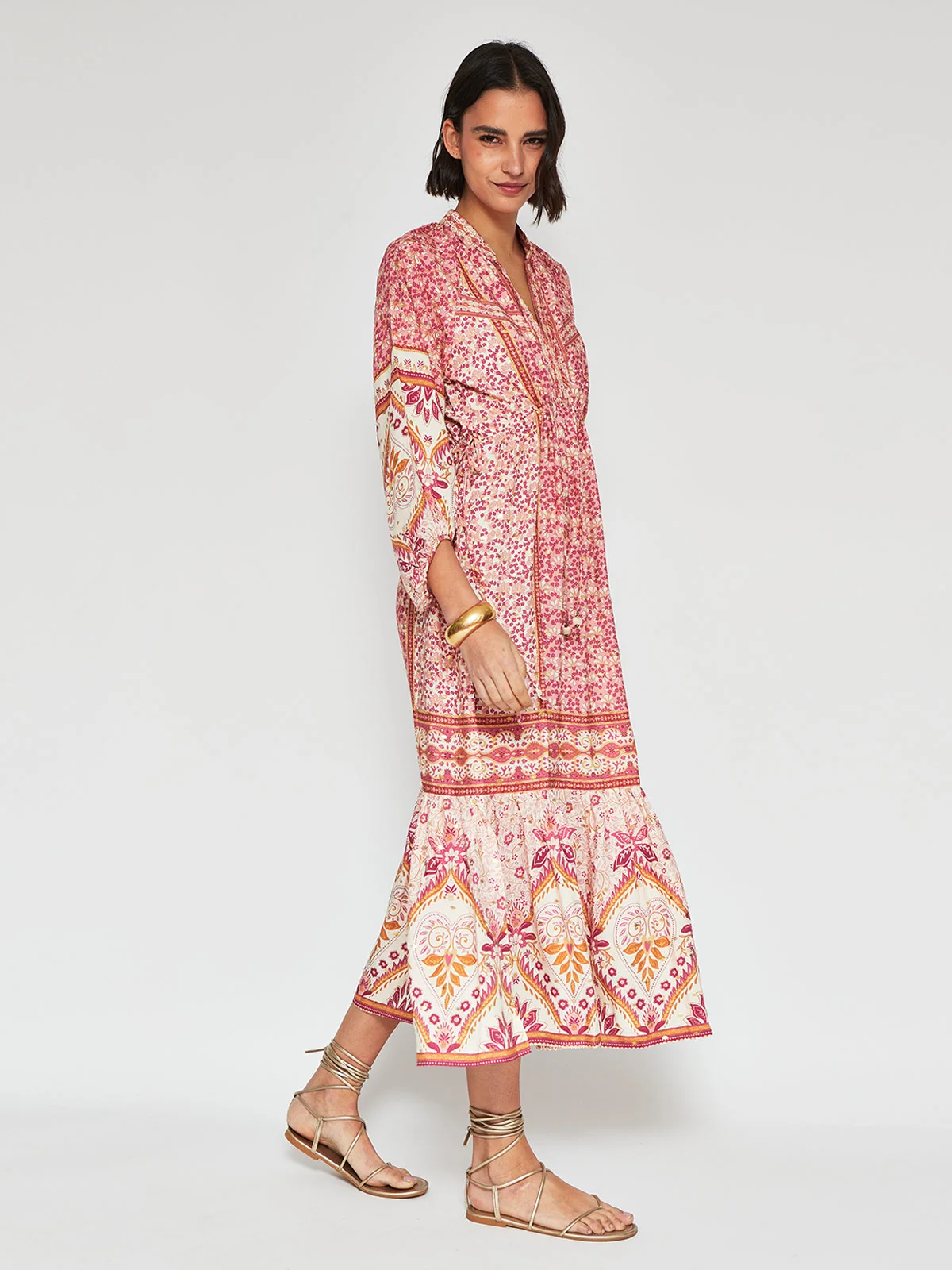 VESTIDO MUJER TATIENNE LARGO MANGA 3/4 - 2