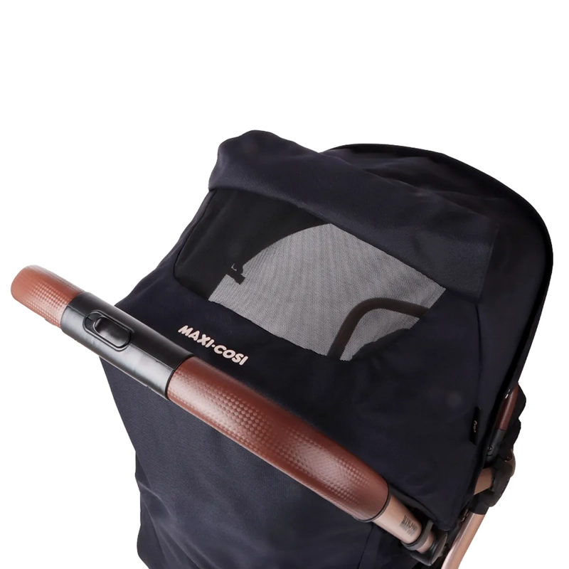 COCHE TRAVEL SYSTEM MAXI-COSI BEIGE EVA CHAMPAGNE CABRIOFIX I-SIZE - 6