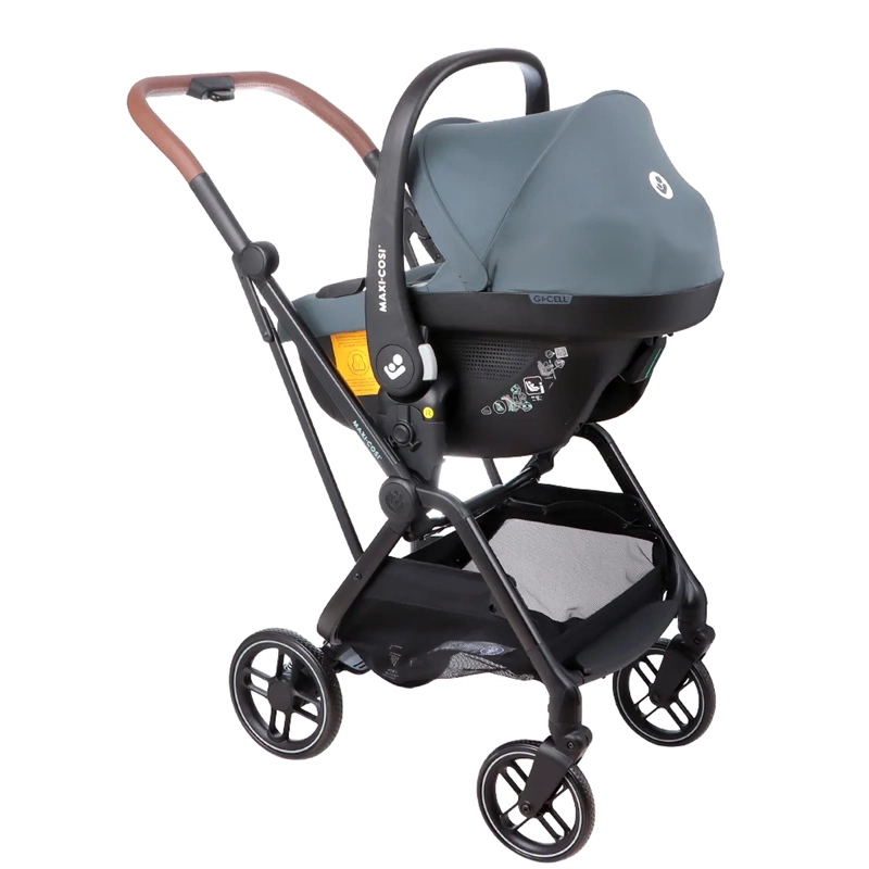 COCHE TRAVEL SYSTEM MAXI-COSI GRAFITO LEONA 2 CABRIOFIX - 2
