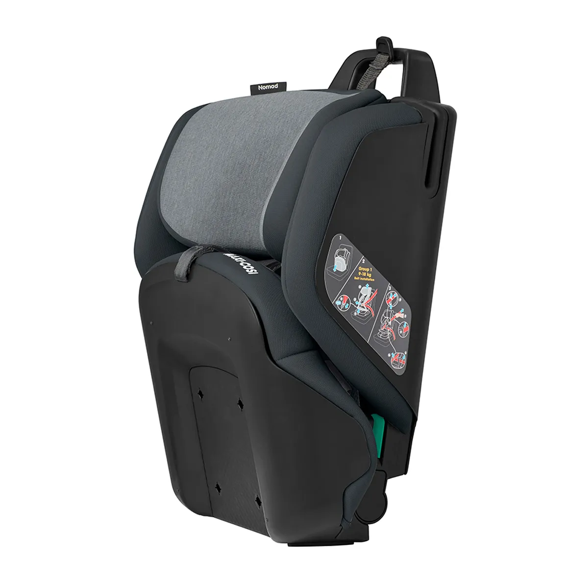 SILLA DE AUTO MAXI-COSI GRAFITO COMBINADA NOMAD AUTHENTIC GRAPHITE - 5