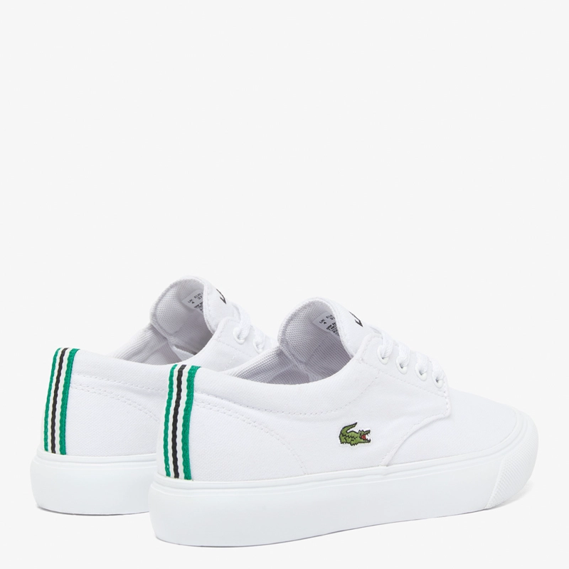 ZAPATILLAS MUJER LACOSTE CASUALES BLANCO GRIP BASE - 5