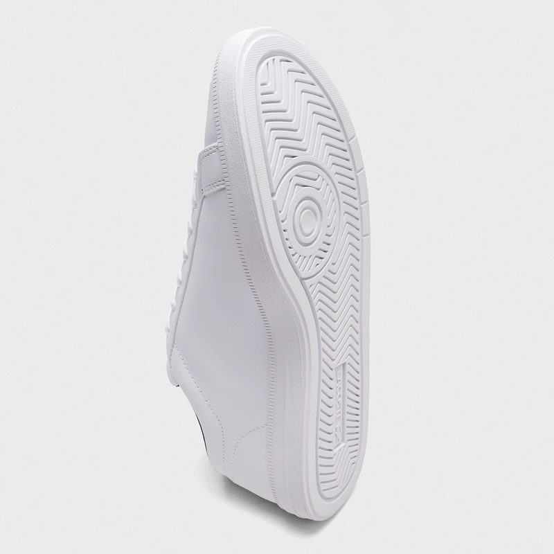 ZAPATILLAS HOMBRE LACOSTE CASUALES BLANCO COURT BASE CUERO - 5