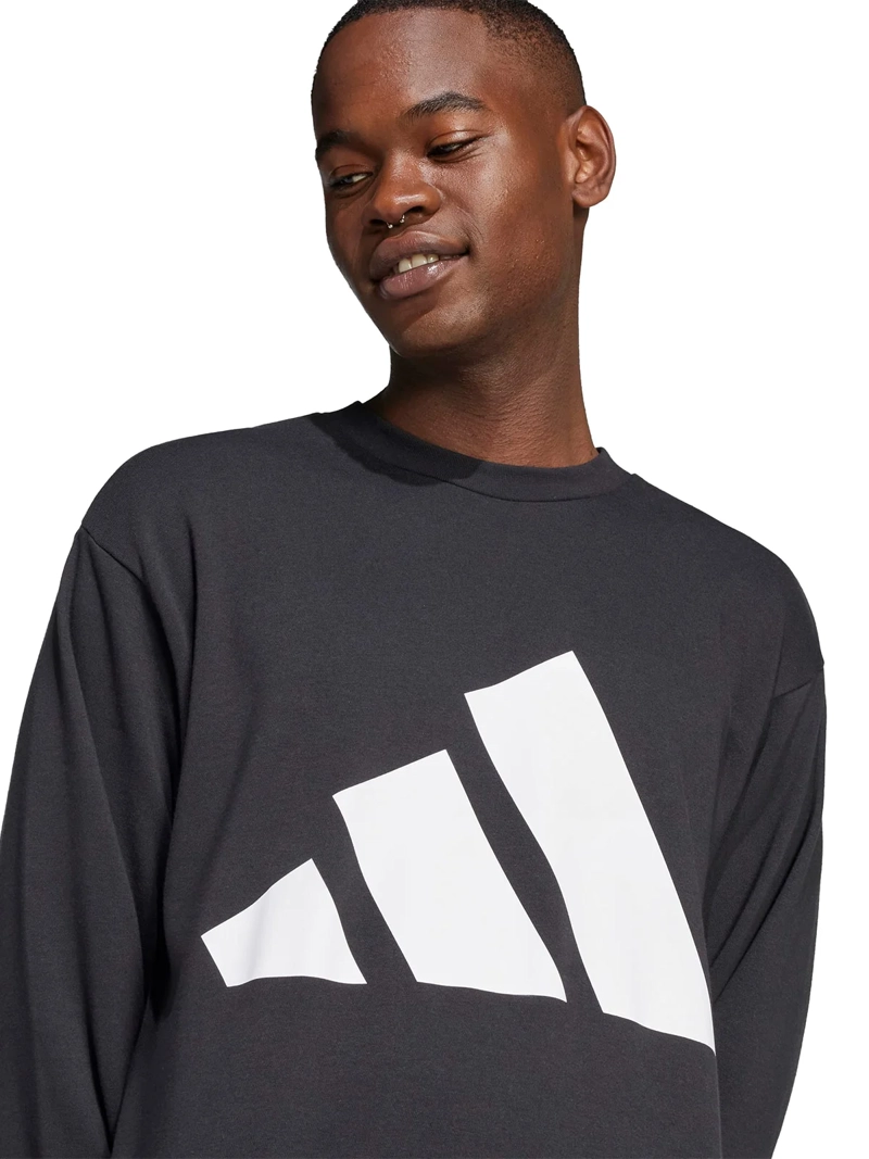 POLERÓN MANGA LARGA HOMBRE ADIDAS ESSENTIALS BIG LOGO FRENCH TERRY - 4