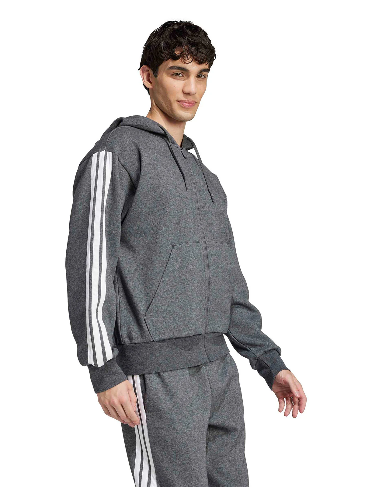 POLERON HOMBRE ADIDAS ALGODÓN - 3