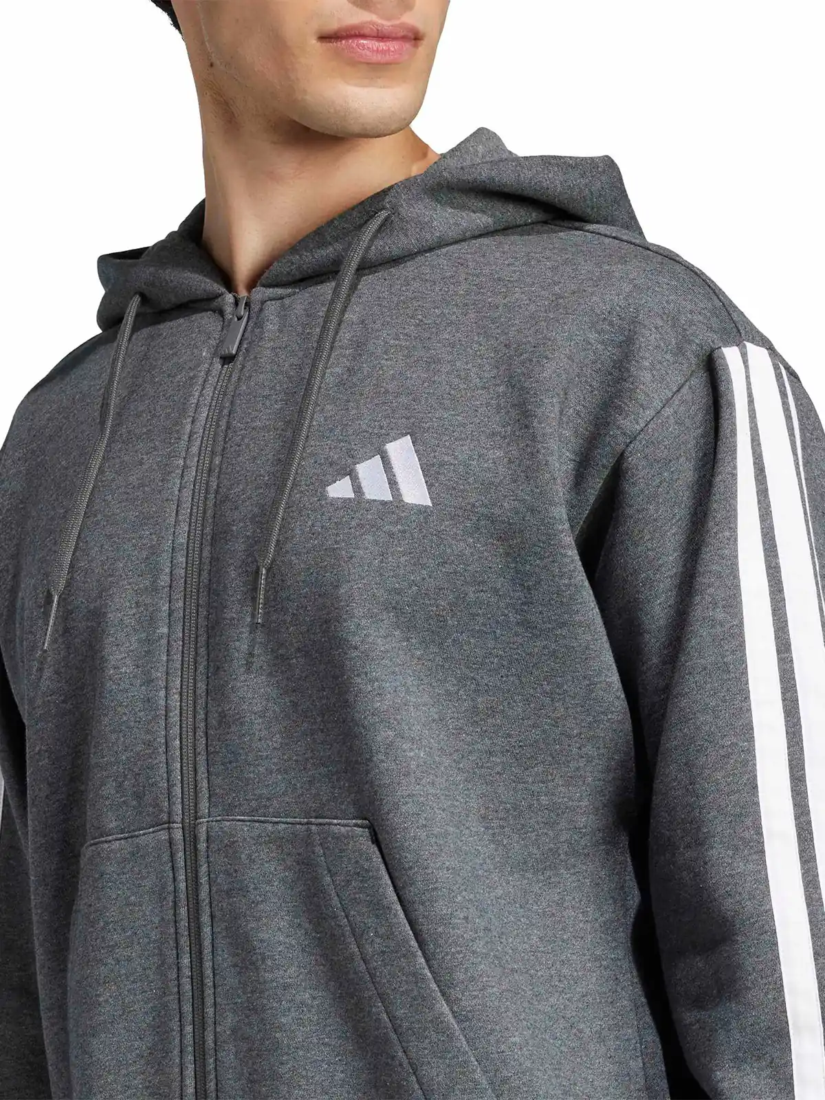 POLERON HOMBRE ADIDAS ALGODÓN - 4