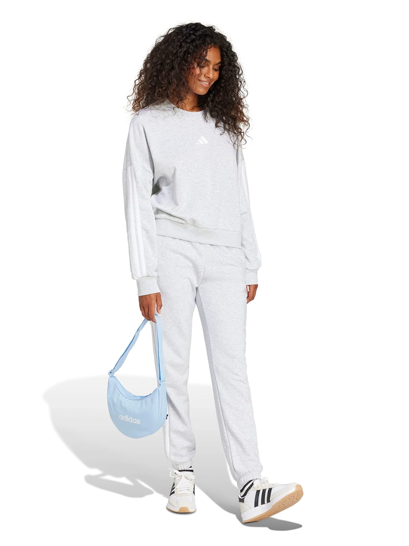 POLERÓN MANGA LARGA MUJER ADIDAS ESSENTIALS 3 BANDAS FRENCH TERRY - 5