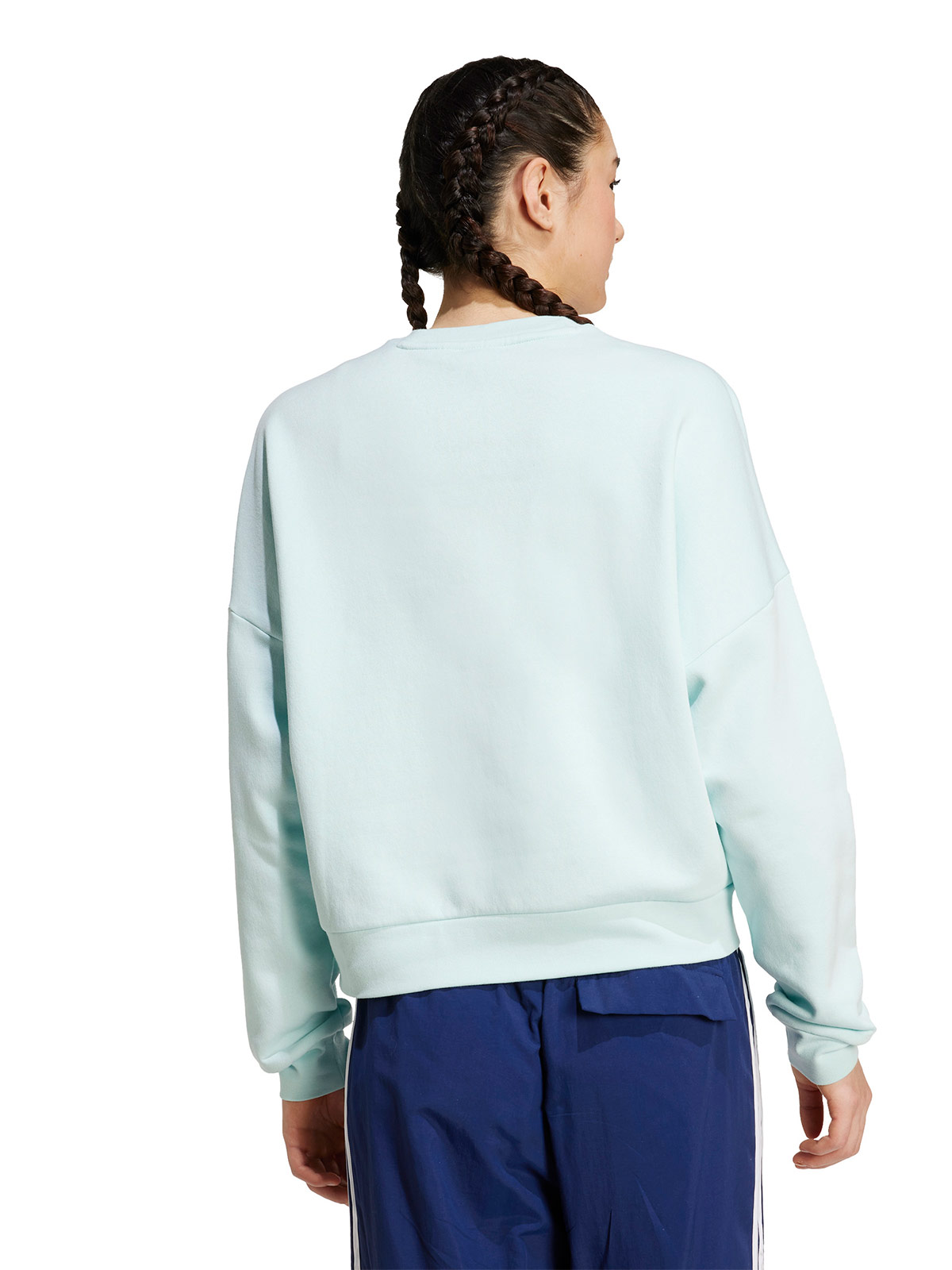 POLERÓN MANGA LARGA MUJER ADIDAS ESSENTIALS CON LOGO PEQUEÑO - 2