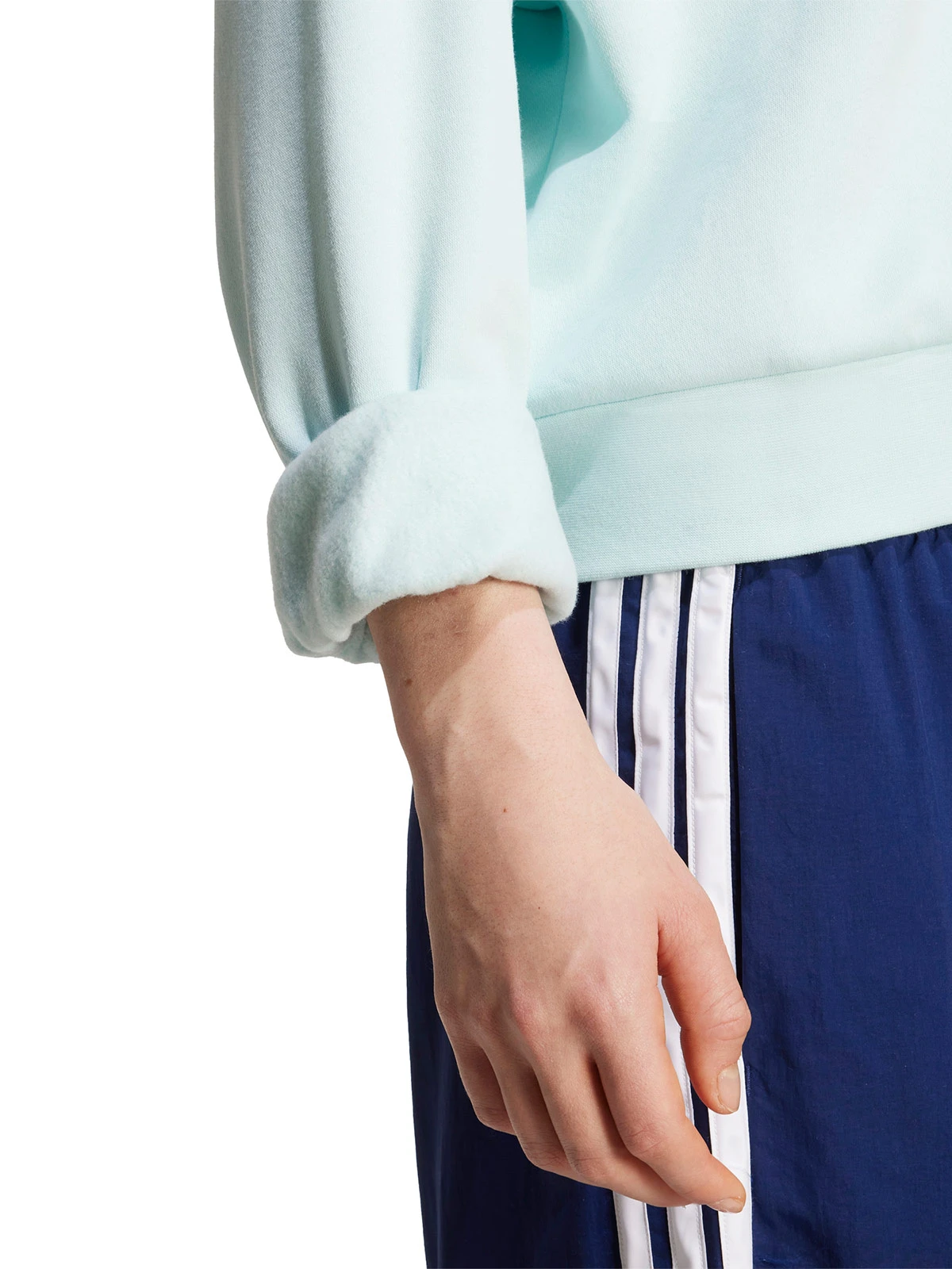 POLERÓN MANGA LARGA MUJER ADIDAS ESSENTIALS CON LOGO PEQUEÑO - 5