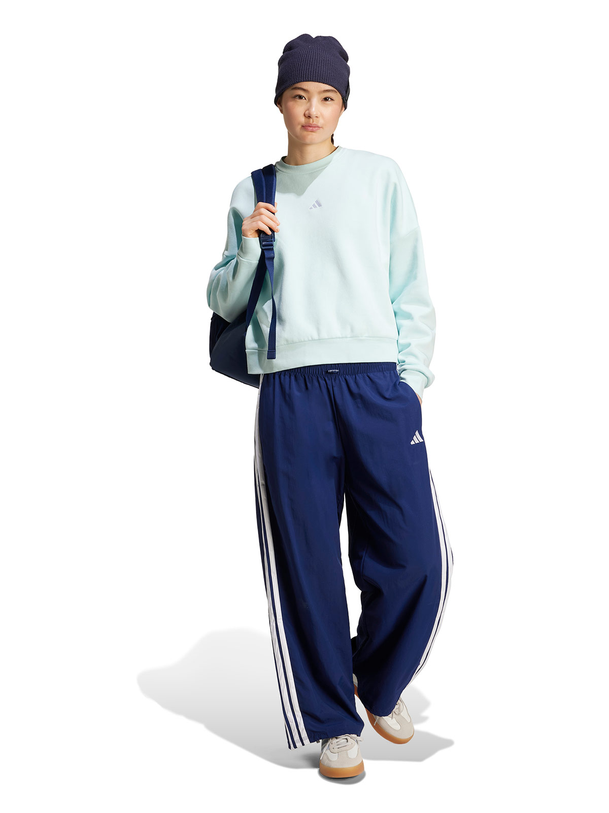 POLERÓN MANGA LARGA MUJER ADIDAS ESSENTIALS CON LOGO PEQUEÑO - 7