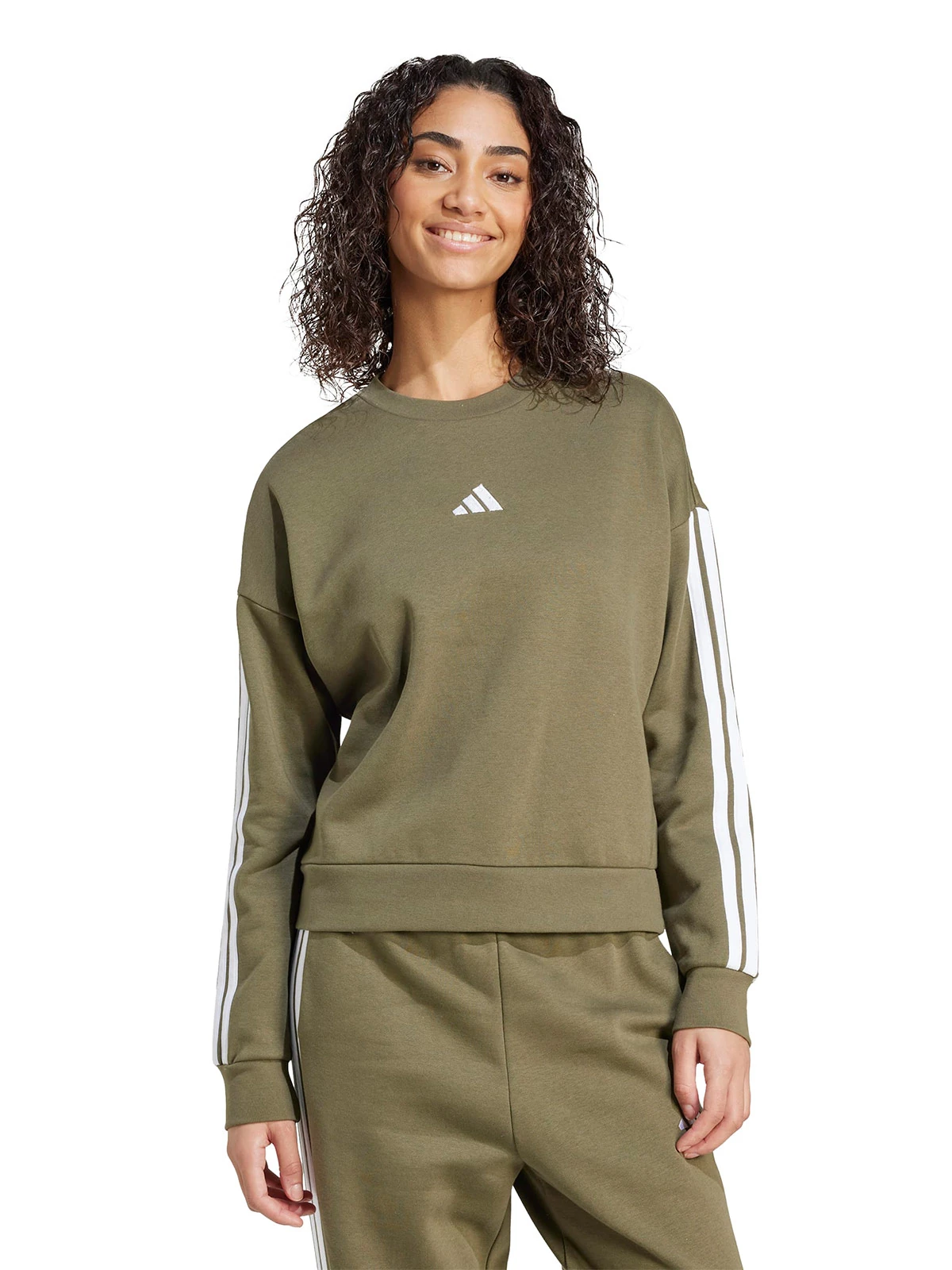 POLERON MUJER ADIDAS MANGA LARGA - 1