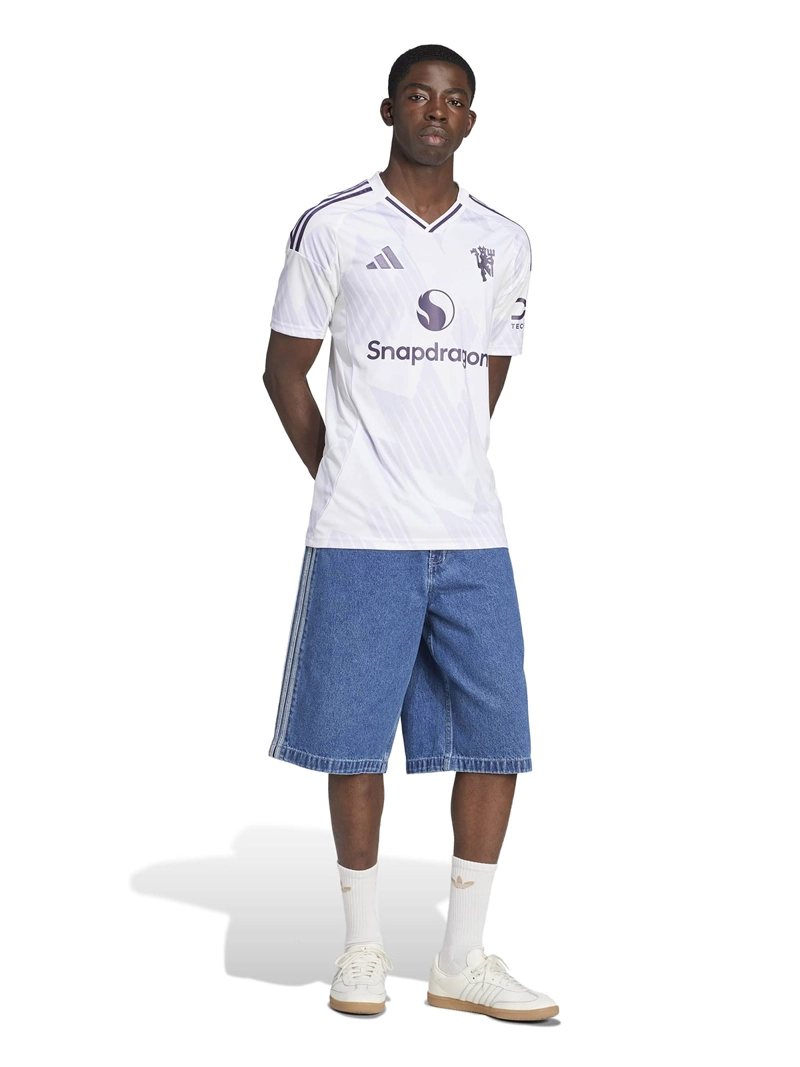 CAMISETA MANGA CORTA HOMBRE ADIDAS MANCHESTER UNITED FC VSITANTE 25/26 - 5