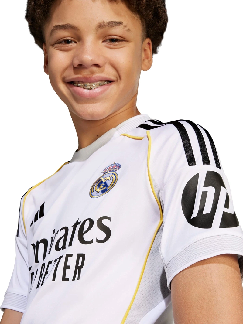 CAMISETA DE FÚTBOL JUNIOR ADIDAS REAL MADRID LOCAL 25/26 - 6