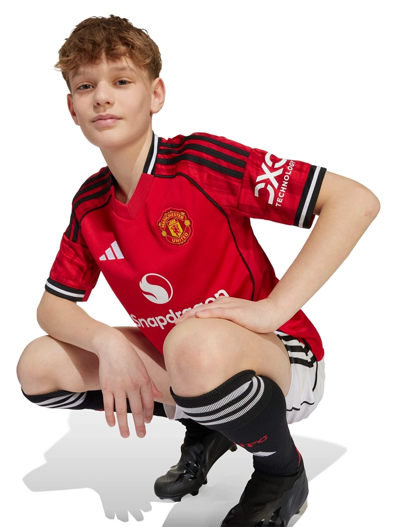 CAMISETA DE FÚTBOL JUNIOR ADIDAS LOCAL MANCHESTER UNITED 25/26 - 6