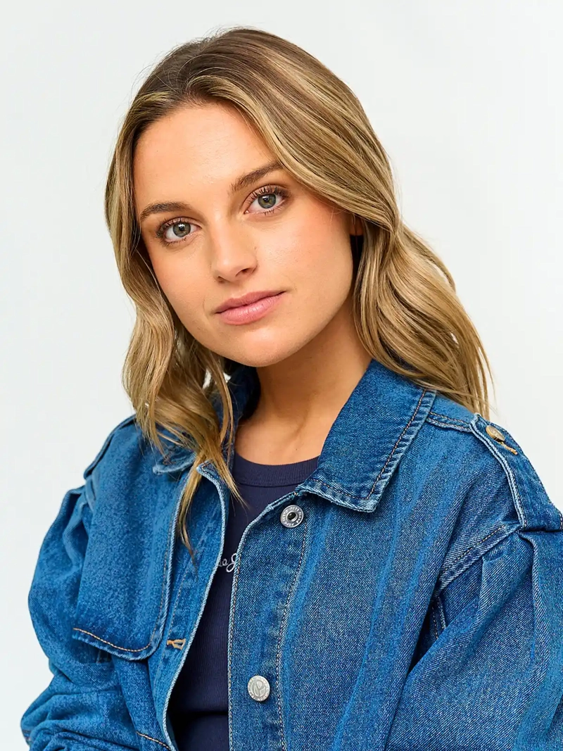 CHAQUETA MUJER PEPE JEANS ALGODÓN DENIM - 3