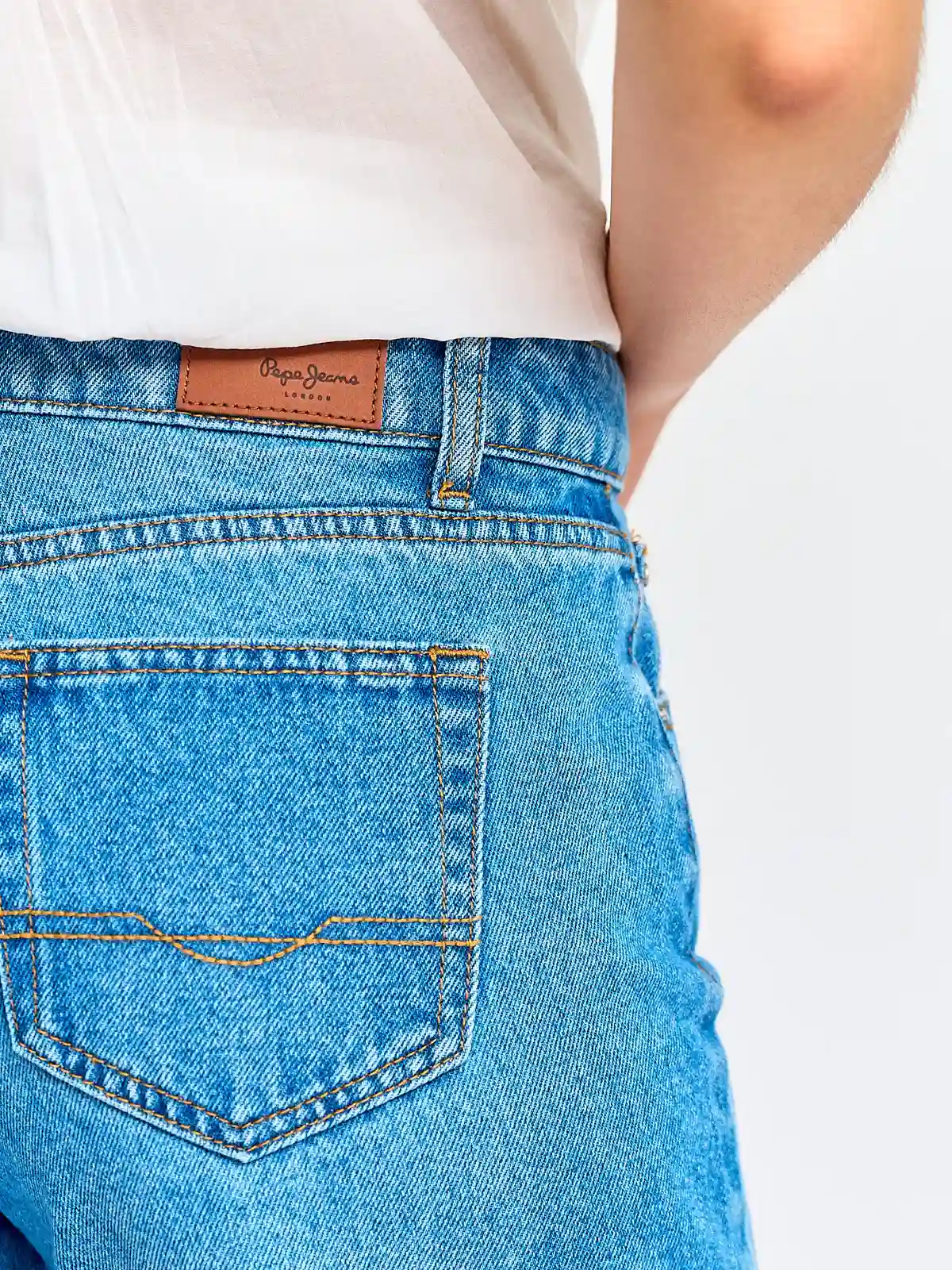 SHORT MUJER PEPE JEANS ALGODÓN ROTURAS - 4