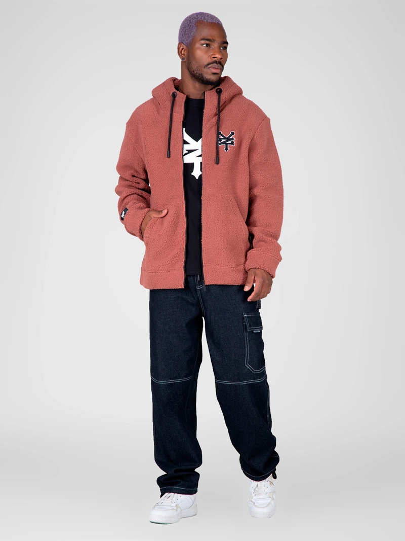 POLERÓN HOMBRE ZOO YORK FULL ZIPPER ESTILO URBANO - 4