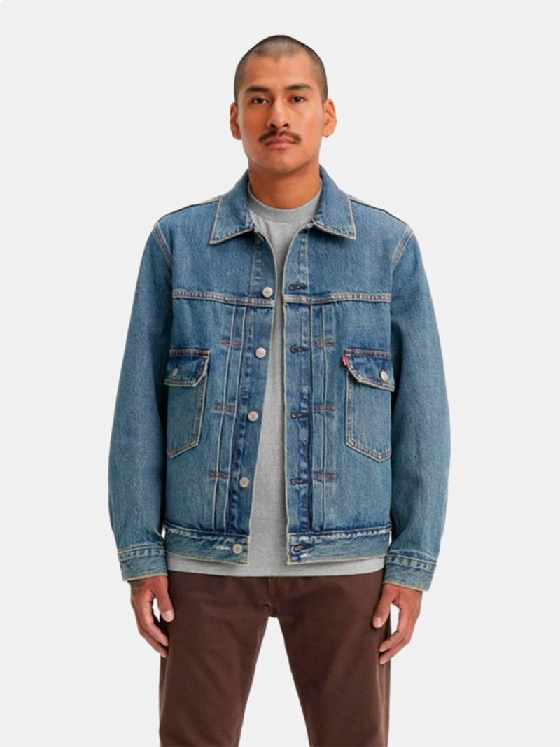 CHAQUETA ALGODÓN HOMBRE LEVI'S CELESTE - 1