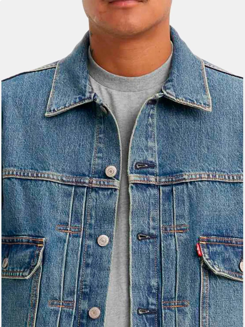 CHAQUETA ALGODÓN HOMBRE LEVI'S CELESTE - 4